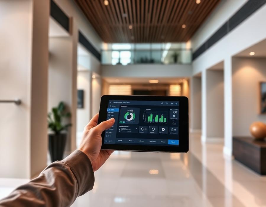 Smart residences and condo control panel
